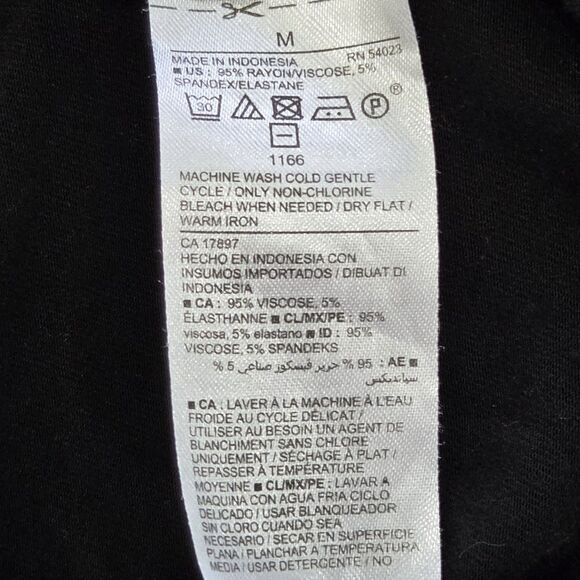 Old Navy Polka‎ Dot Swing Dress Black White Size M Flowy Casual Vintage Look - Picture 7 of 10